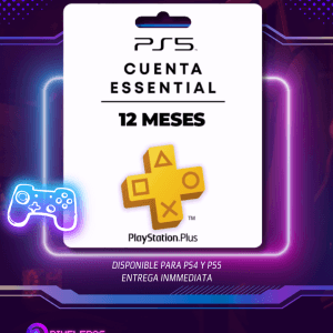 Ps Plus Essential 12 Meses - PS5