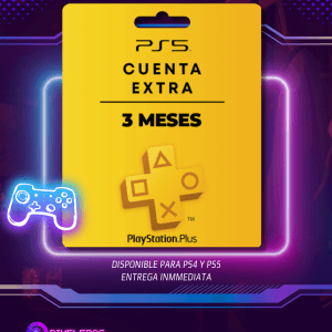Ps Plus Extra 3 Meses - PS5